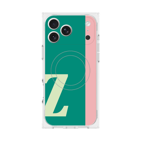Premium Square Case with MagSafe［ Original - initial color line - Z green ］