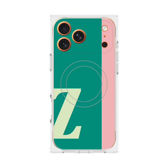 Premium Square Case with MagSafe［ Original - initial color line - Z green ］
