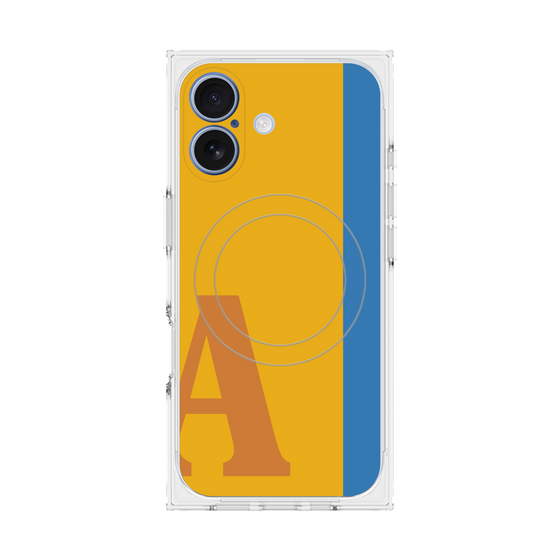 Premium Square Case with MagSafe［ Original - initial color line - A orange ］