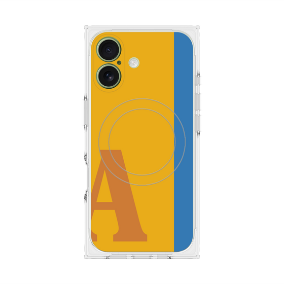 Premium Square Case with MagSafe［ Original - initial color line - A orange ］