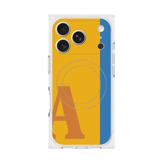 Premium Square Case with MagSafe［ Original - initial color line - A orange ］