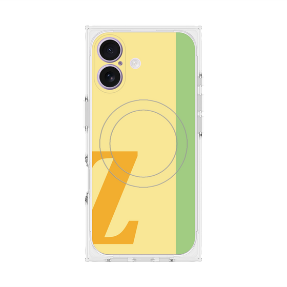 Premium Square Case with MagSafe［ Original - initial color line - Z yellow ］