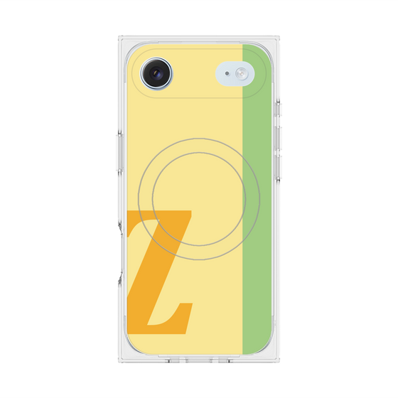 Premium Square Case with MagSafe［ Original - initial color line - Z yellow ］