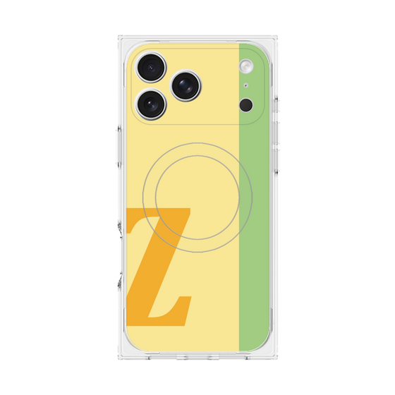 Premium Square Case with MagSafe［ Original - initial color line - Z yellow ］