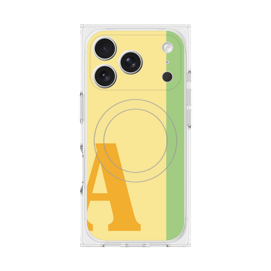 Premium Square Case with MagSafe［ Original - initial color line - A yellow ］