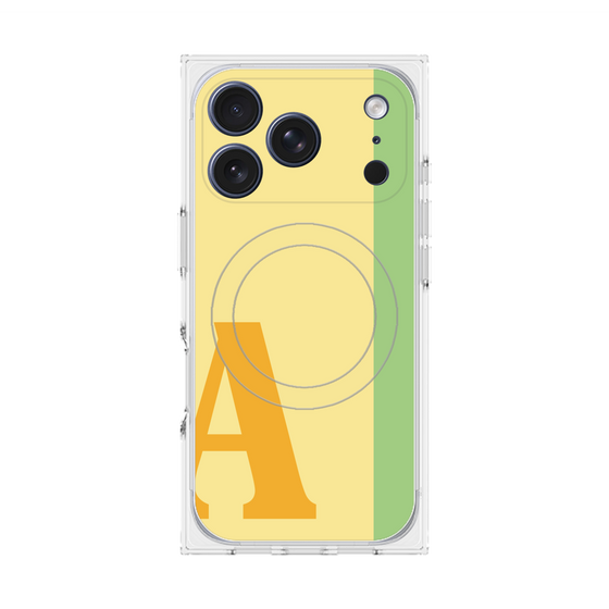 Premium Square Case with MagSafe［ Original - initial color line - A yellow ］