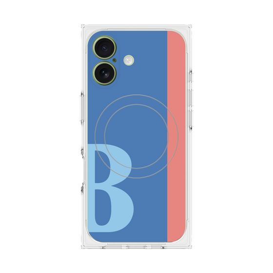 Premium Square Case with MagSafe［ Original - initial color line - B blue ］