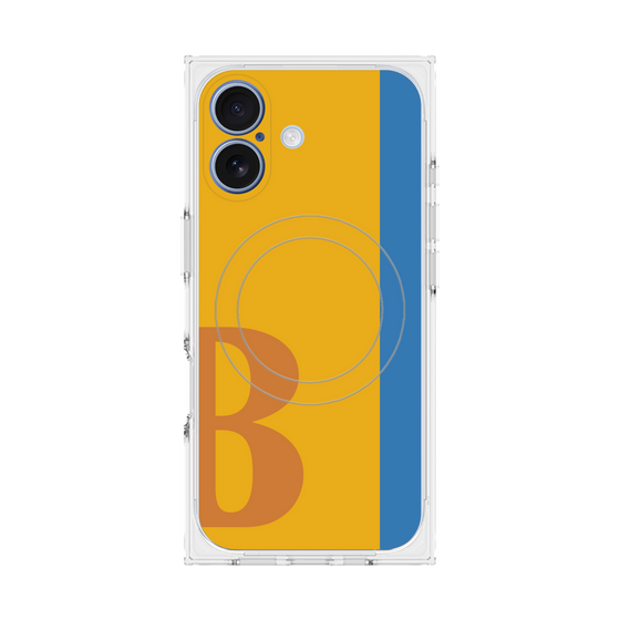 Premium Square Case with MagSafe［ Original - initial color line - B orange ］