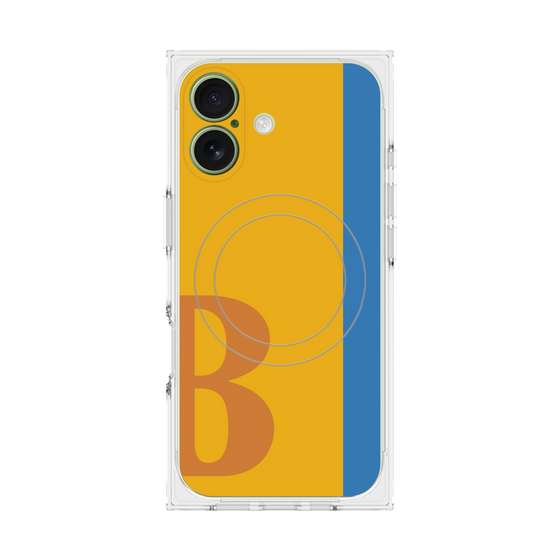 Premium Square Case with MagSafe［ Original - initial color line - B orange ］