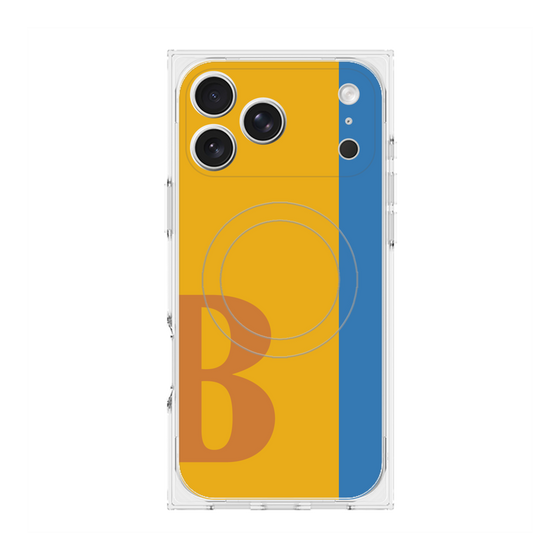 Premium Square Case with MagSafe［ Original - initial color line - B orange ］