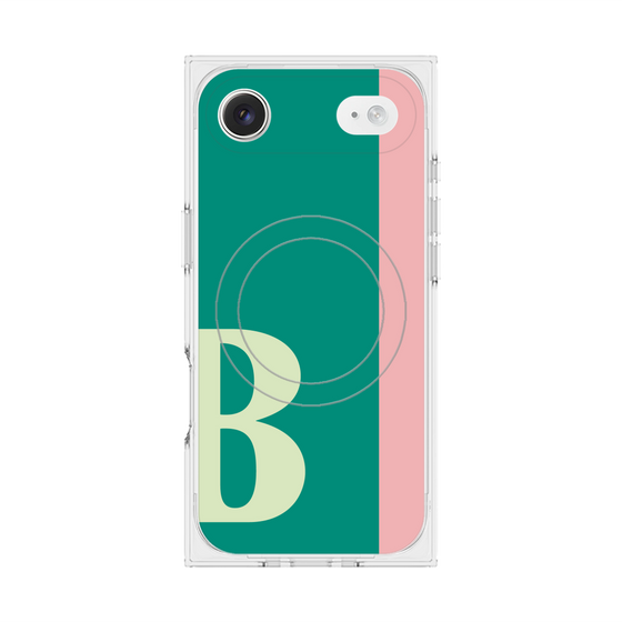 Premium Square Case with MagSafe［ Original - initial color line - B green ］