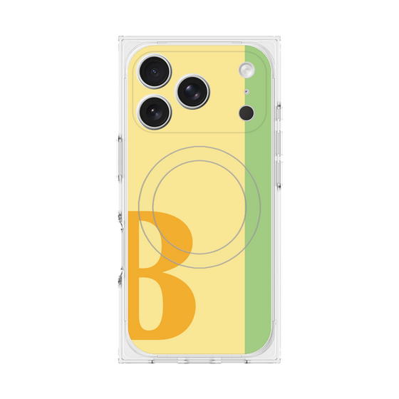 Premium Square Case with MagSafe［ Original - initial color line - B yellow ］