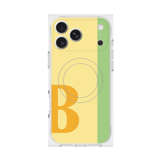 Premium Square Case with MagSafe［ Original - initial color line - B yellow ］