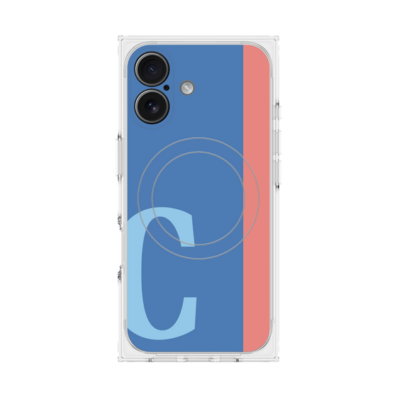 Premium Square Case with MagSafe［ Original - initial color line - C blue ］