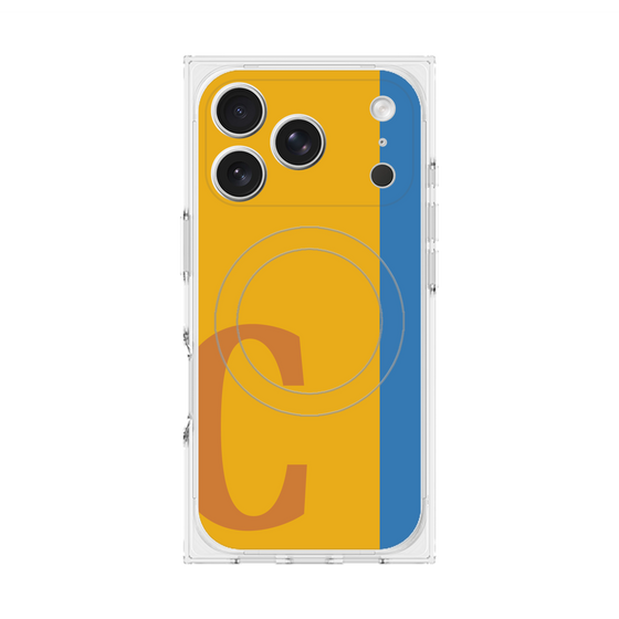 Premium Square Case with MagSafe［ Original - initial color line - C orange ］