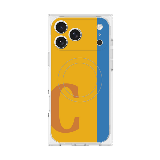 Premium Square Case with MagSafe［ Original - initial color line - C orange ］