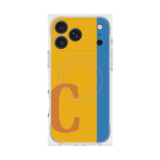 Premium Square Case with MagSafe［ Original - initial color line - C orange ］