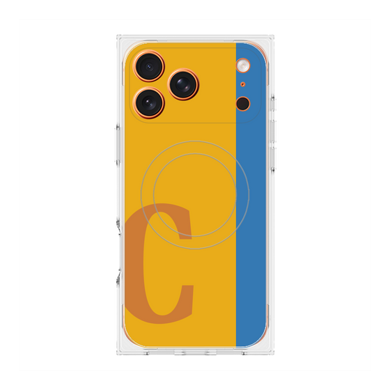 Premium Square Case with MagSafe［ Original - initial color line - C orange ］