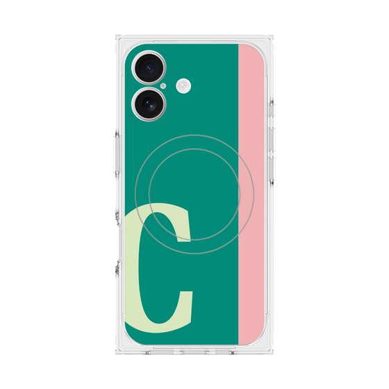 Premium Square Case with MagSafe［ Original - initial color line - C green ］