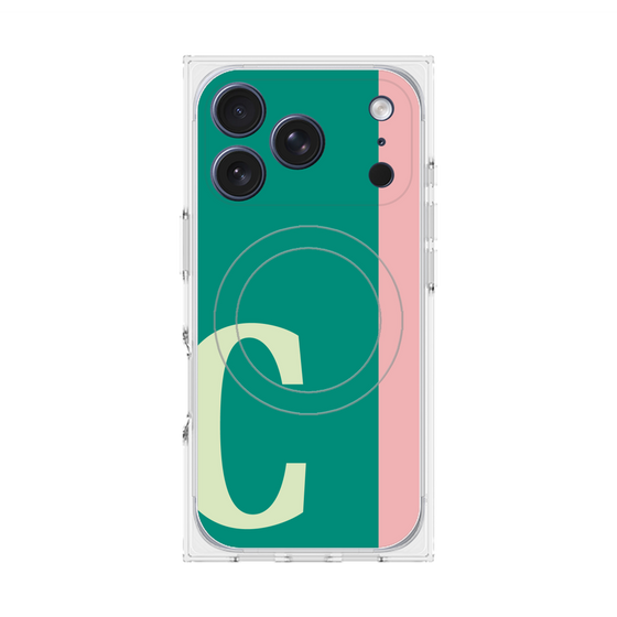 Premium Square Case with MagSafe［ Original - initial color line - C green ］