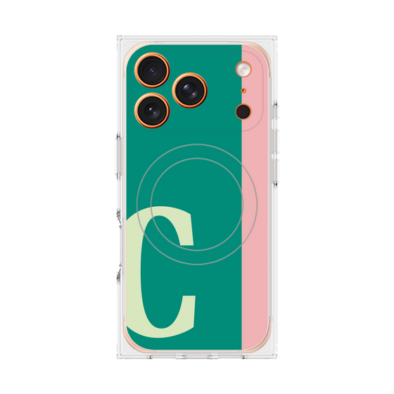 Premium Square Case with MagSafe［ Original - initial color line - C green ］