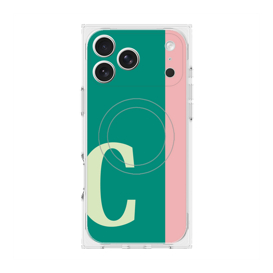 Premium Square Case with MagSafe［ Original - initial color line - C green ］