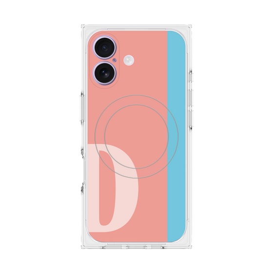 Premium Square Case with MagSafe［ Original - initial color line - D pink ］