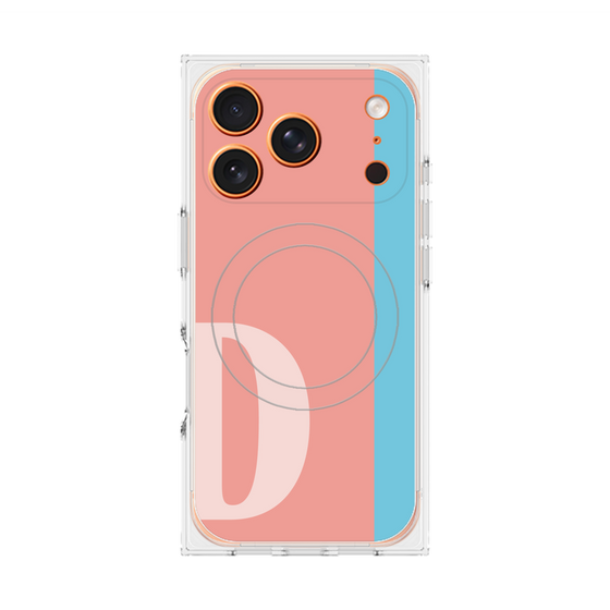 Premium Square Case with MagSafe［ Original - initial color line - D pink ］