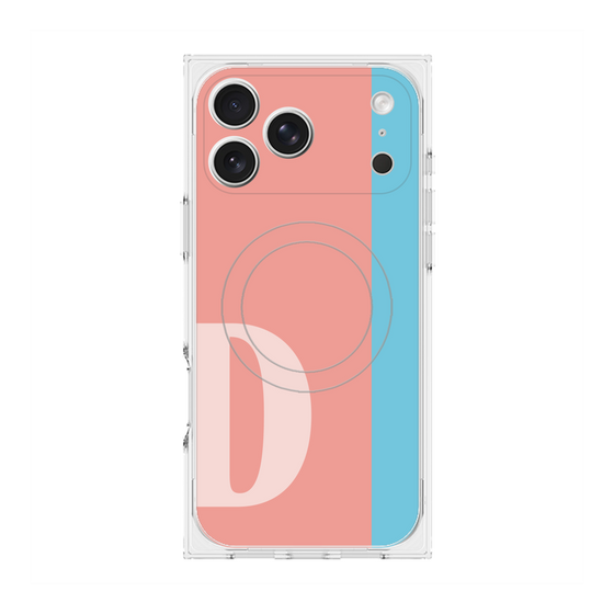 Premium Square Case with MagSafe［ Original - initial color line - D pink ］