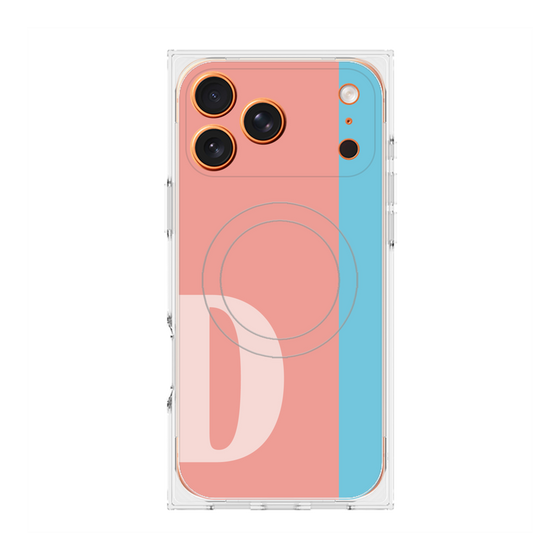 Premium Square Case with MagSafe［ Original - initial color line - D pink ］