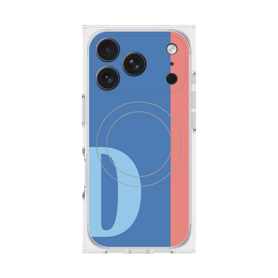 Premium Square Case with MagSafe［ Original - initial color line - D blue ］