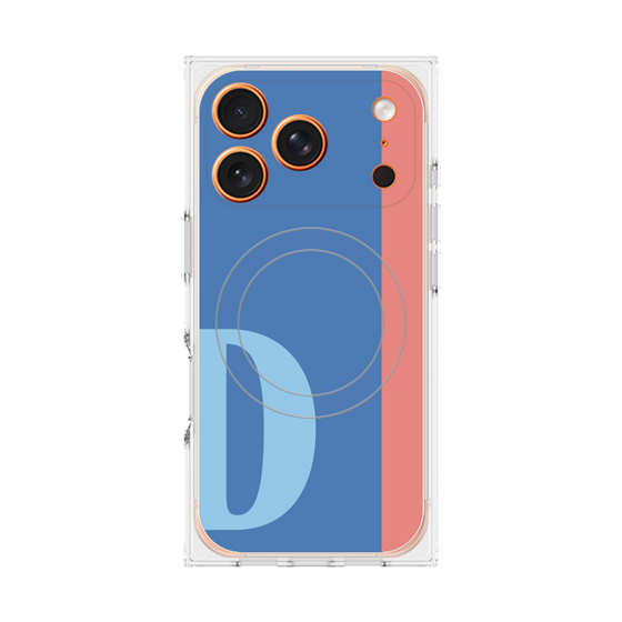 Premium Square Case with MagSafe［ Original - initial color line - D blue ］