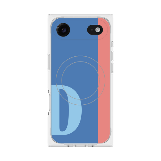 Premium Square Case with MagSafe［ Original - initial color line - D blue ］