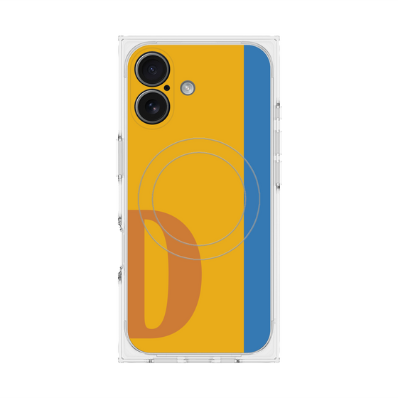 Premium Square Case with MagSafe［ Original - initial color line - D orange ］