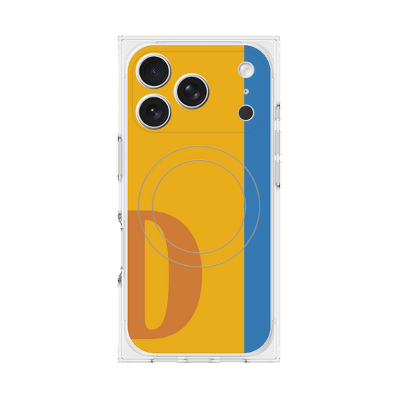 Premium Square Case with MagSafe［ Original - initial color line - D orange ］