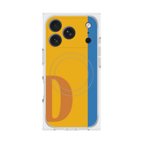 Premium Square Case with MagSafe［ Original - initial color line - D orange ］