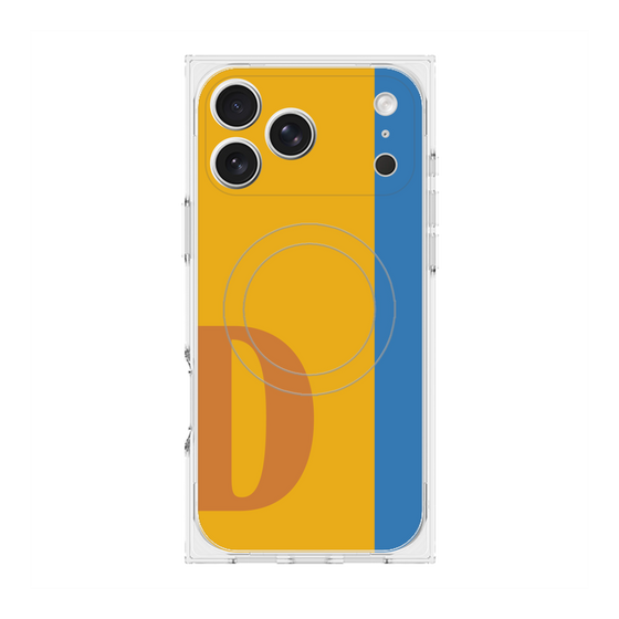 Premium Square Case with MagSafe［ Original - initial color line - D orange ］