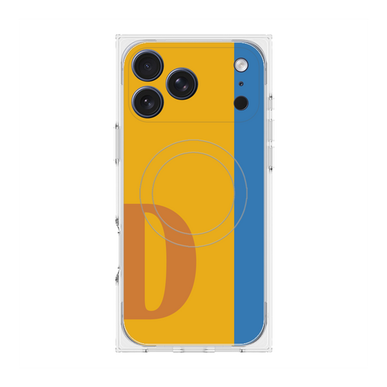 Premium Square Case with MagSafe［ Original - initial color line - D orange ］