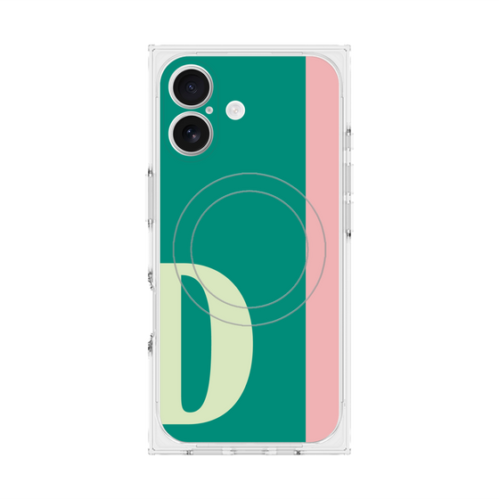 Premium Square Case with MagSafe［ Original - initial color line - D green ］