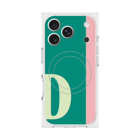 Premium Square Case with MagSafe［ Original - initial color line - D green ］