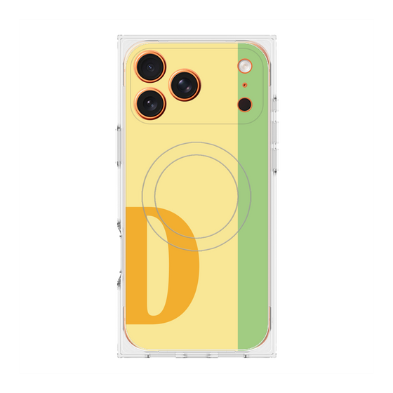 Premium Square Case with MagSafe［ Original - initial color line - D yellow ］