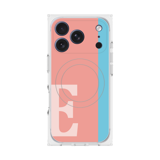 Premium Square Case with MagSafe［ Original - initial color line - E pink ］