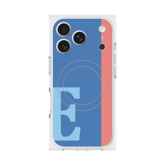 Premium Square Case with MagSafe［ Original - initial color line - E blue ］