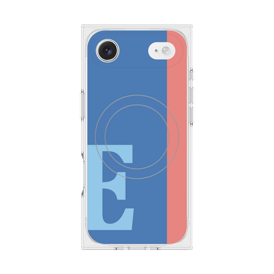 Premium Square Case with MagSafe［ Original - initial color line - E blue ］