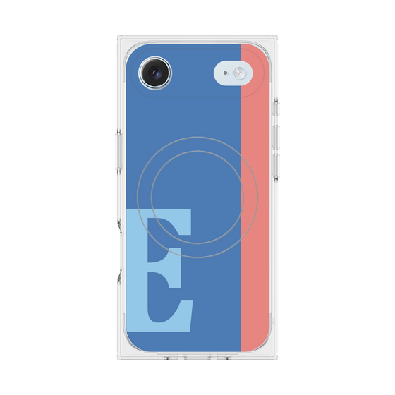 Premium Square Case with MagSafe［ Original - initial color line - E blue ］