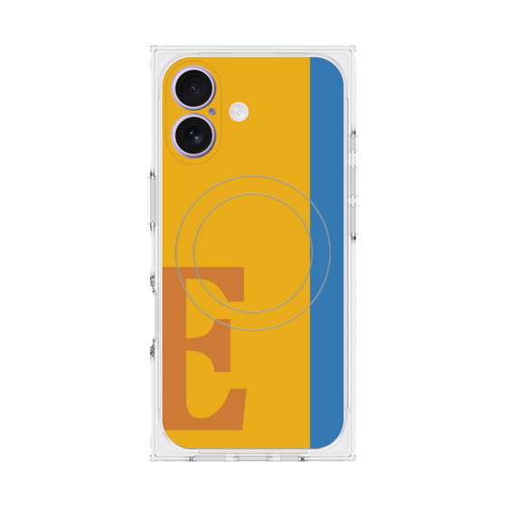 Premium Square Case with MagSafe［ Original - initial color line - E orange ］