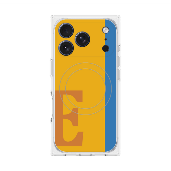 Premium Square Case with MagSafe［ Original - initial color line - E orange ］