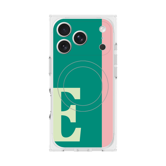 Premium Square Case with MagSafe［ Original - initial color line - E green ］