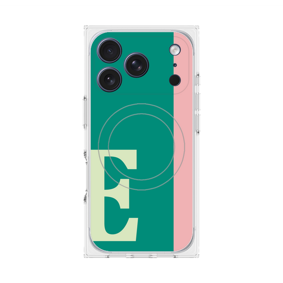 Premium Square Case with MagSafe［ Original - initial color line - E green ］