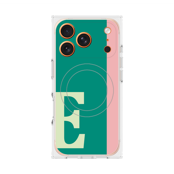 Premium Square Case with MagSafe［ Original - initial color line - E green ］